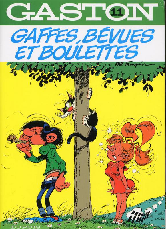 Gaston Tome 11 : Gaffes, bévues et boulettes. Edition limitée
