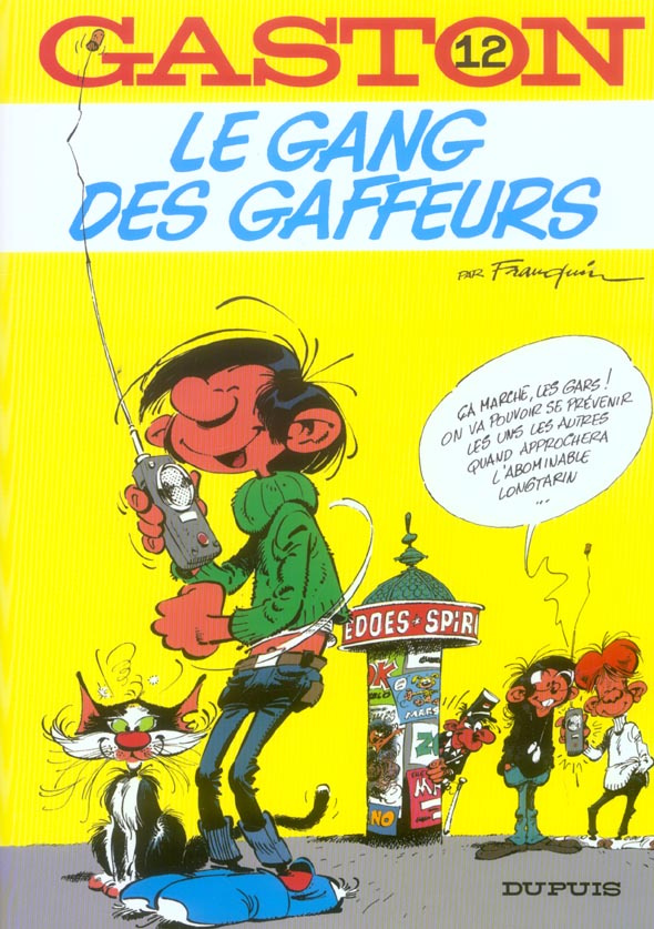 Gaston Tome 12 : Le gang des gaffeurs. Edition limitée