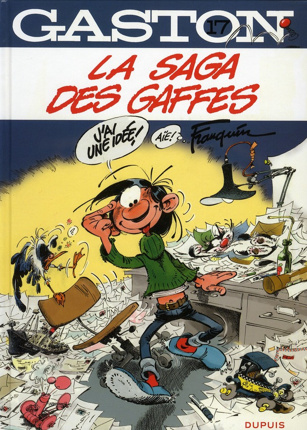 Gaston Tome 17 : La saga des gaffes