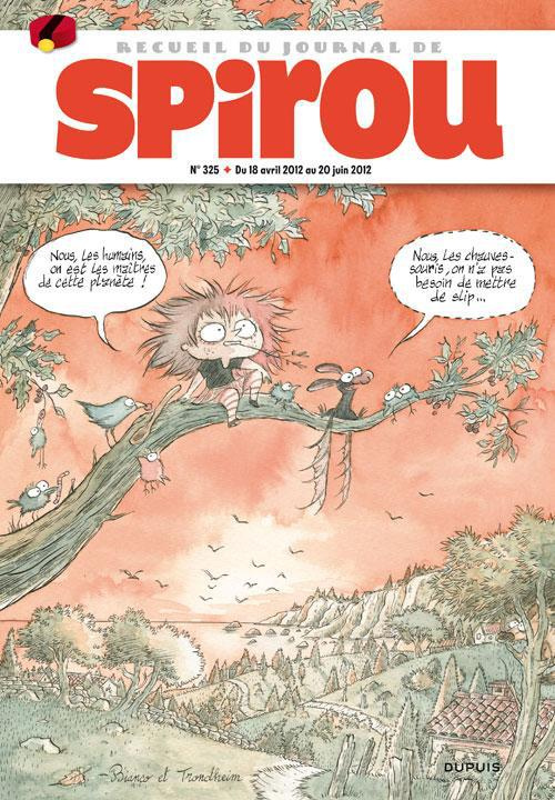 Recueil Spirou N° 325 : Du 18 avril au 20 juin 2012