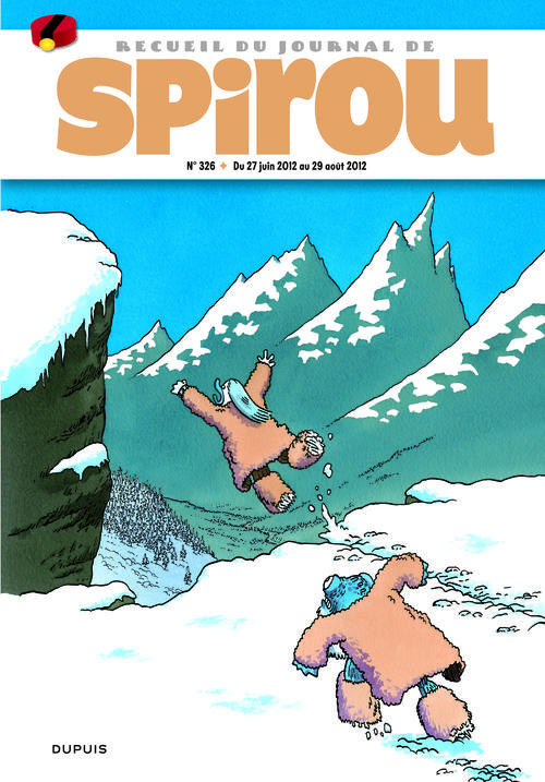 Recueil Spirou N° 326 : Du 27 juin 2012 au 29 août 2012