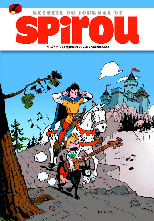 Recueil Spirou N° 327 : Du 5 septembre 2012 au 7 novembre 2012