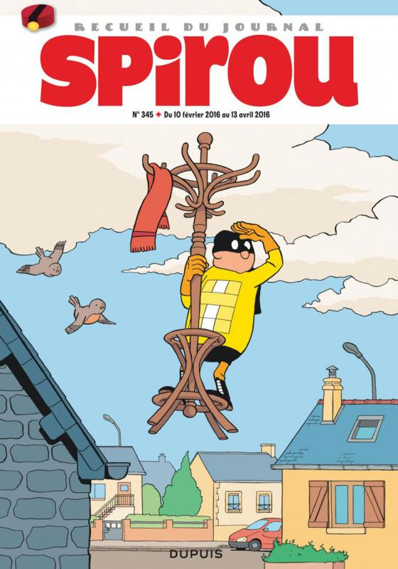 Recueil Spirou N° 345, du 10 février 2016 au 13 avril 2016