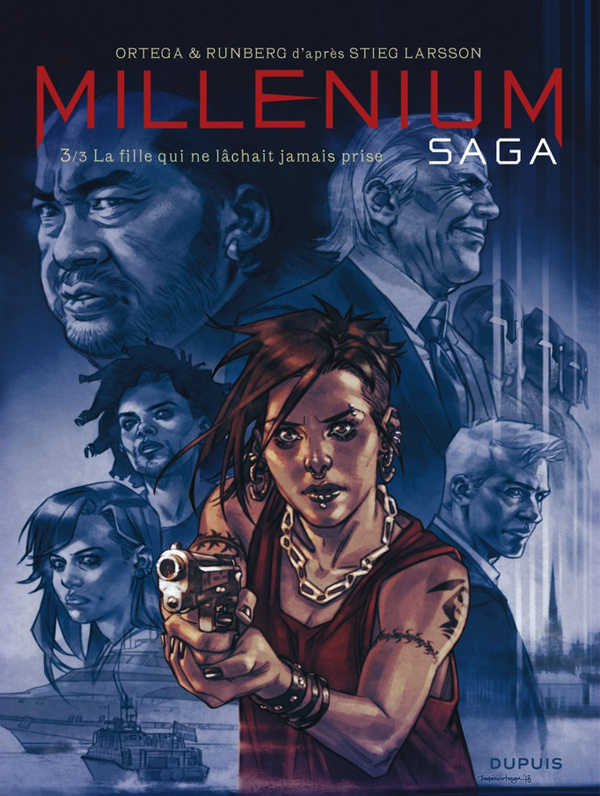 Millenium saga Tome 3 : La fille qui ne lâchait jamais prise