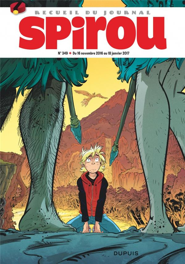 Recueil Spirou N° 349, du 16 novembre 2016 au 18 janvier 2017