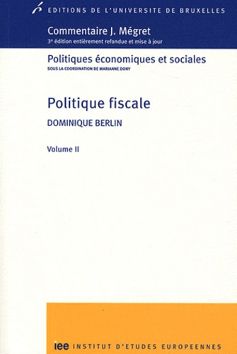 Politique fiscale. Volume 2