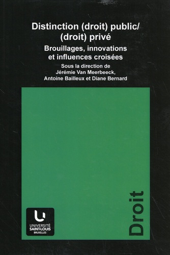 Distinction (droit) public/(droit) privé. Brouillages, innovations et influences croisées