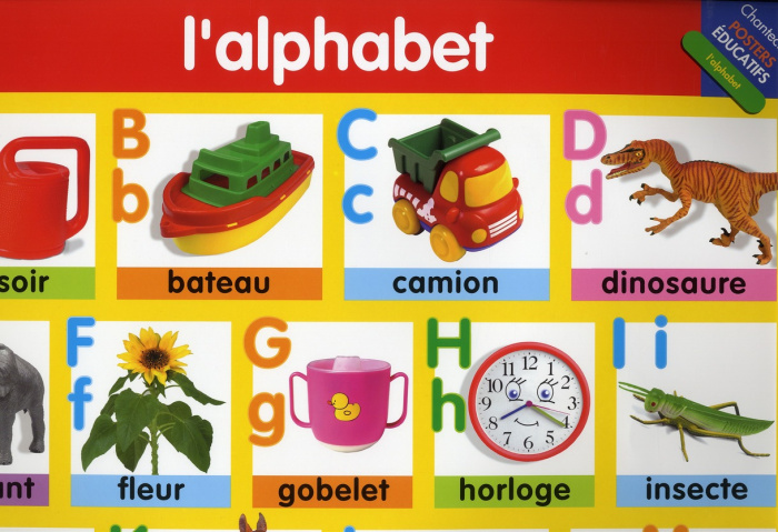POSTER L'ALPHABET X 30 EX
