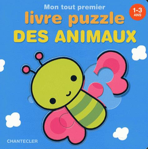 Mon tout premier livre puzzle des animaux. 1-3 ans