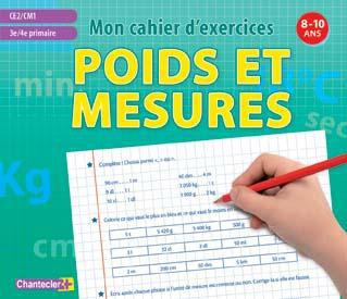 Poids et mesures. 8-10 ans