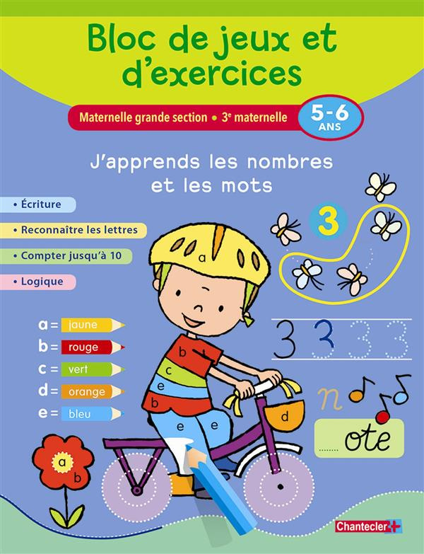 J'apprends les nombres et les mots (5-6 ans)