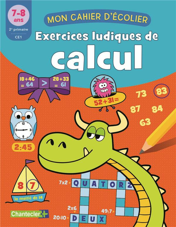 Exercices ludiques de calcul 7-8 ans