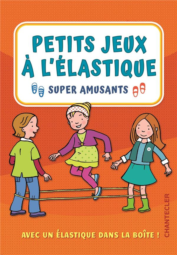 Petits jeux à l'élastique super amusants. Avec un élastique