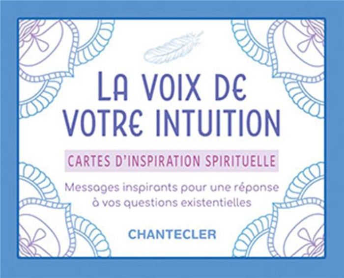 La voix de votre intuition. Cartes d'inspiration spirituelle. Messages inspirants pour une réponse à