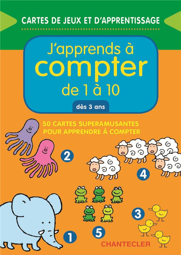 J'APPRENDS A COMPTER DE 1 A 10 (DES 3 ANS)