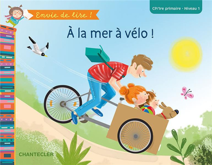 A la mer à vélo ! CP-1re primaire, Niveau 1