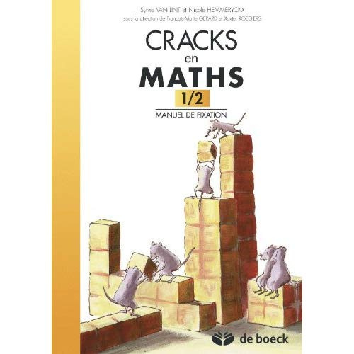 CRACKS EN MATHS 1/2 - MANUEL DE FIXATION