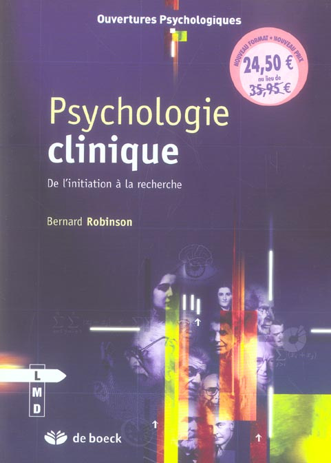 Psychologie clinique. De l'initiation à la recherche