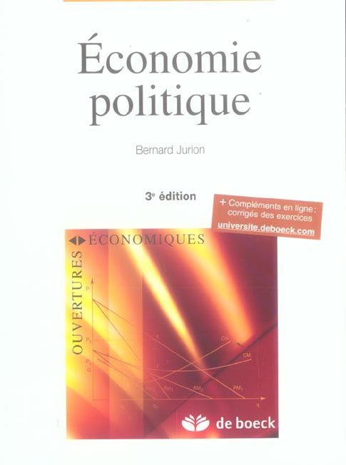 Economie politique. 3e édition