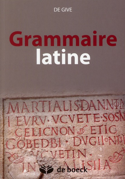 Grammaire latine. 15e édition