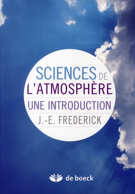 Sciences de l'atmosphère. Une introduction