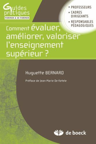 Comment évaluer, améliorer, valoriser l'enseignement supérieur ?