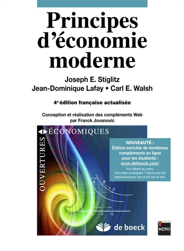 Principes d'économie moderne. 4e édition