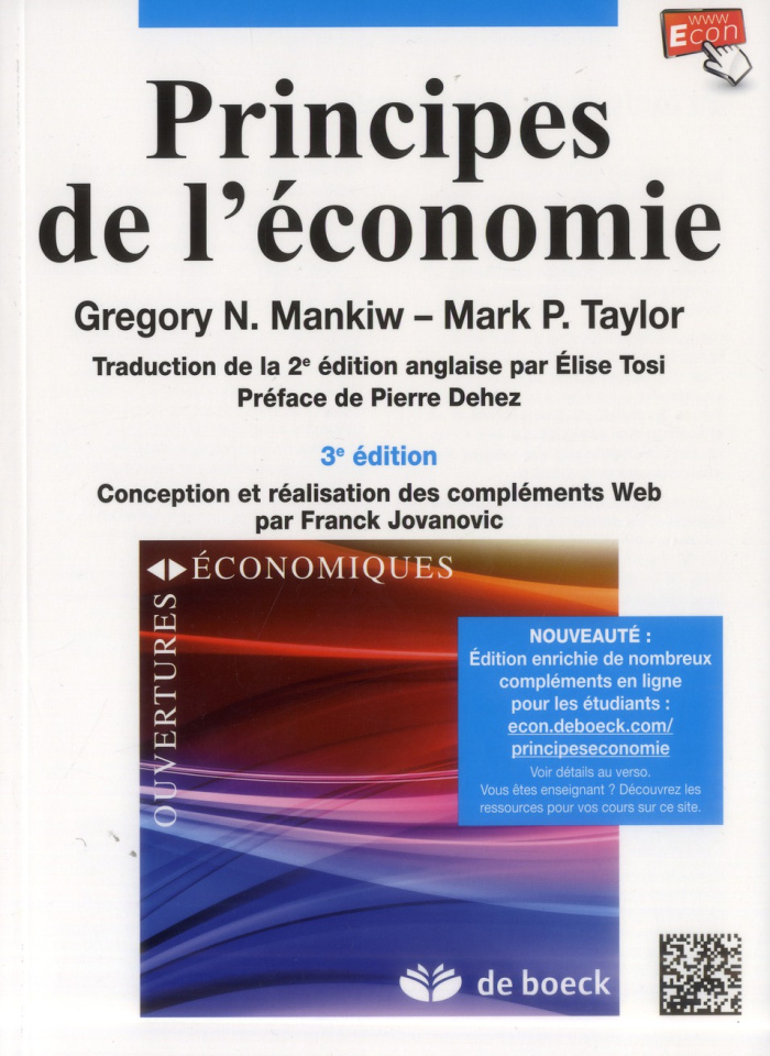 Principes de l'économie. 3e édition