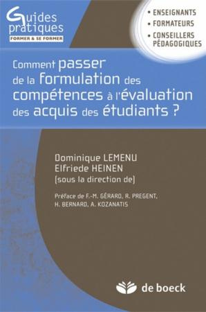 Comment passer des compétences à l'évaluation des acquis des étudiants ? Guide méthodologique pour u