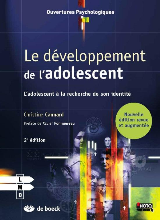Le développement de l'adolescent. L'adolescent à la recherche de son identité, 2e édition