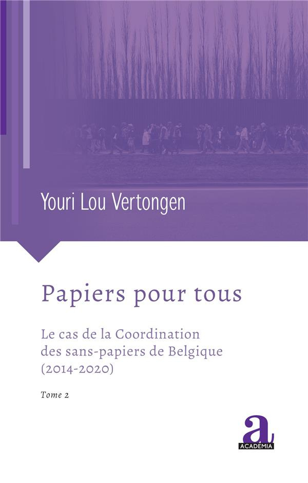 Papiers pour tous - le cas de la coordination des sans-papiers de belgique (2014-2020)