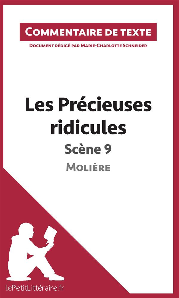 Les Précieuses ridicules de Molière : Scène 9. Commentaire de texte
