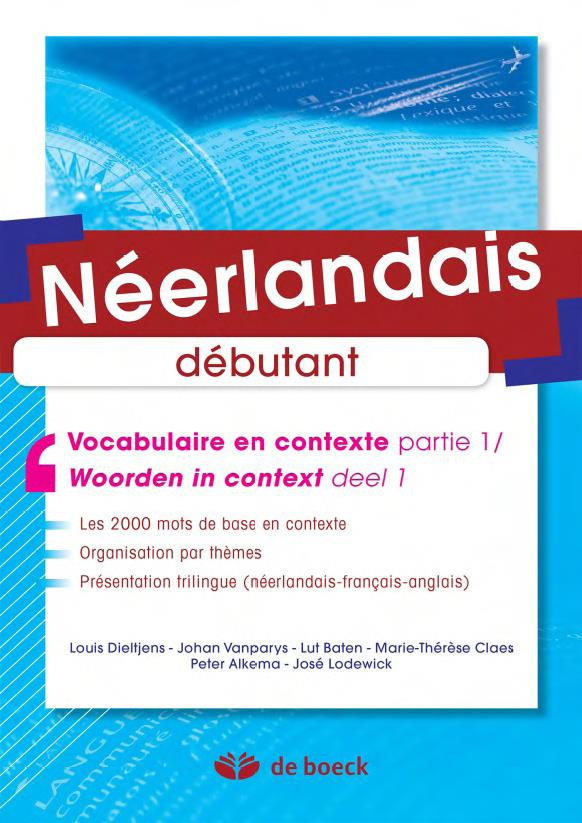 Néerlandais A1-A2-B1. Vocabulaire en contexte Partie 1, 6e édition