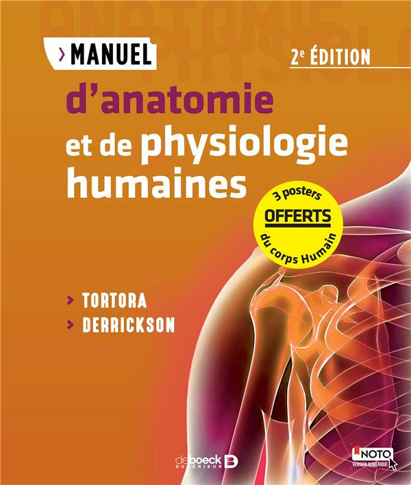 Pack en 2 volumes. Manuel d'anatomie et de physiologie humaines, 2e édition ; Exercices illustrés d'