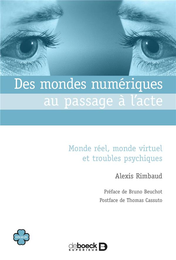 Des mondes numériques au passage à l'acte. Monde réel, monde virtuel et troubles psychiques