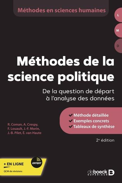 Méthodes de la science politique. De la question de départ à l'analyse des données