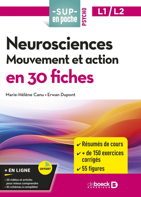 Neurosciences. Mouvement et action en 30 fiches - L1/L2