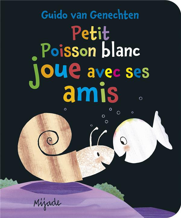Petit Poisson blanc joue avec ses amis