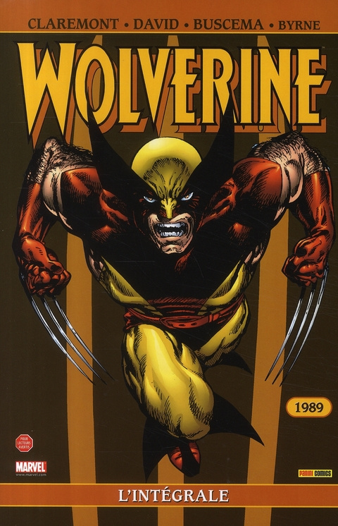Wolverine Tome 2 : L'intégrale 1989