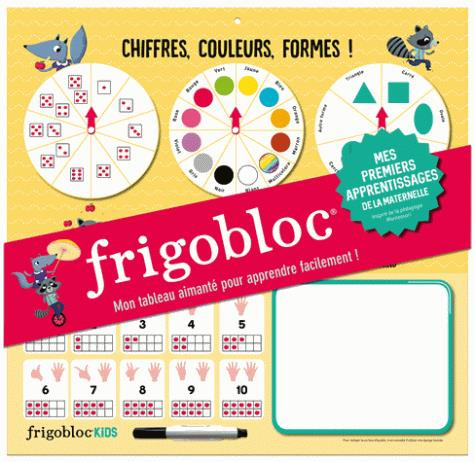 Frigobloc Mes premiers apprentissages de la maternelle. Mon tableau aimanté pour apprendre facilemen