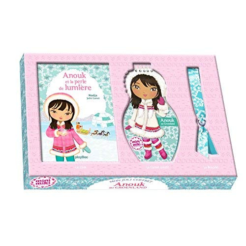 Mon joli coffret Anouk au Groënland. Avec un carnet créatif et un joli bracelet