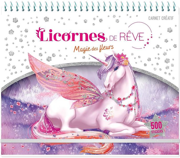 Licornes de rêve. Magie des fleurs