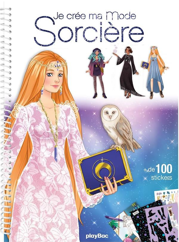 Je crée ma mode sorcière.   de 100 stickers