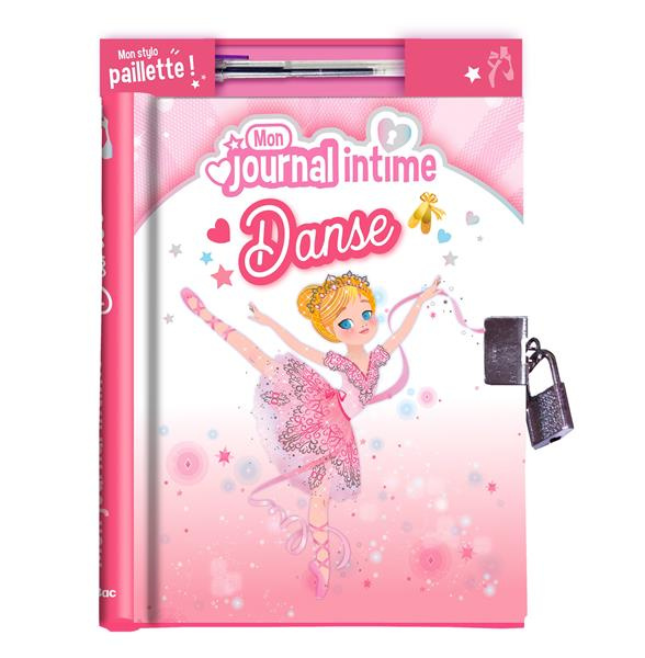 Mon journal intime Danse. Avec 1 stylo à paillette