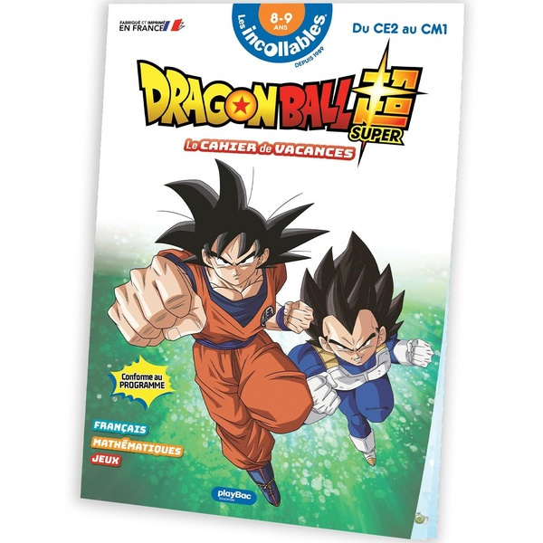 Le cahier de vacances Dragon Ball Super. Du CE2 au CM1