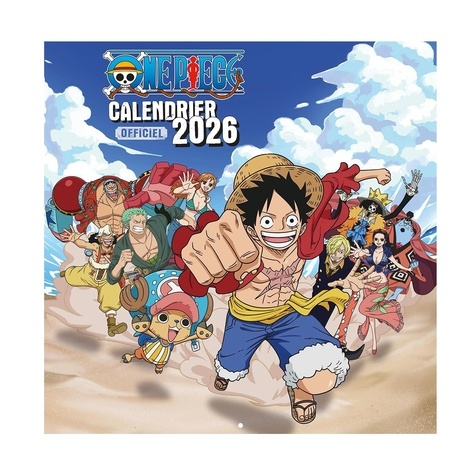 One Piece - Calendrier officiel (Avec   de 60 stickers) Edition 2026