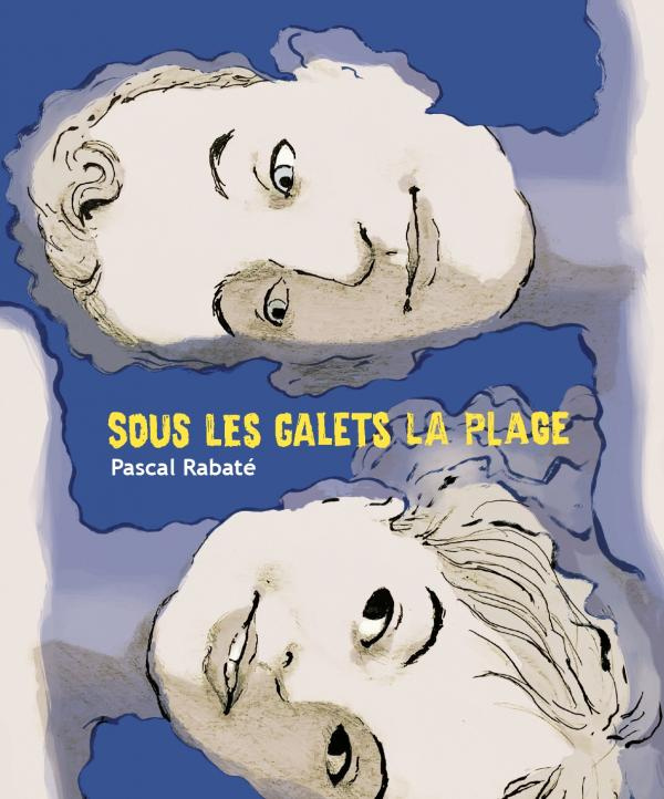 Sous les galets, la plage - canal bd (noir et blanc)
