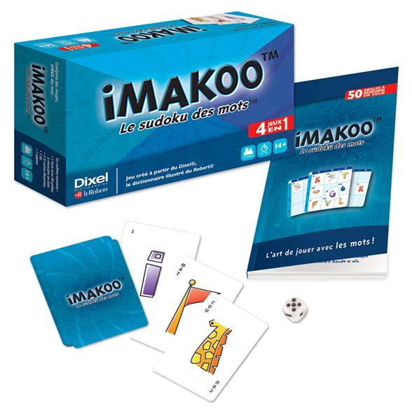 Imakoo. Le sudoku des mots. Avec 112 cartes