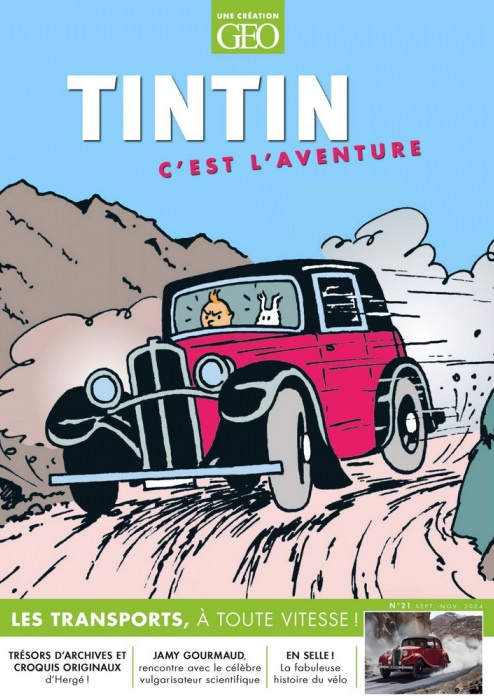 Tintin : C'est l'aventure Tome 21, Septembre-novembre 2024 : A toute vitesse !