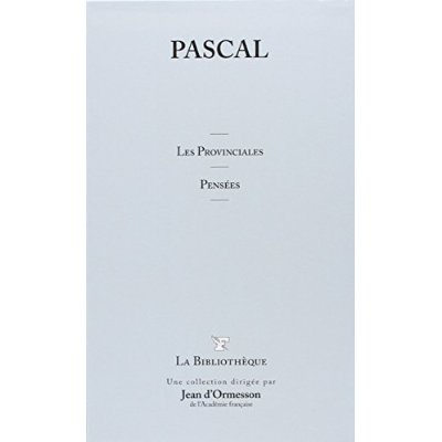 Les pensees. les provinciales t29. 0029